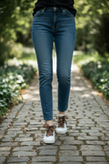 Leopard Ribbon Shoelaces