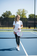 Laugh More Pickle Ball Paddle- Pink