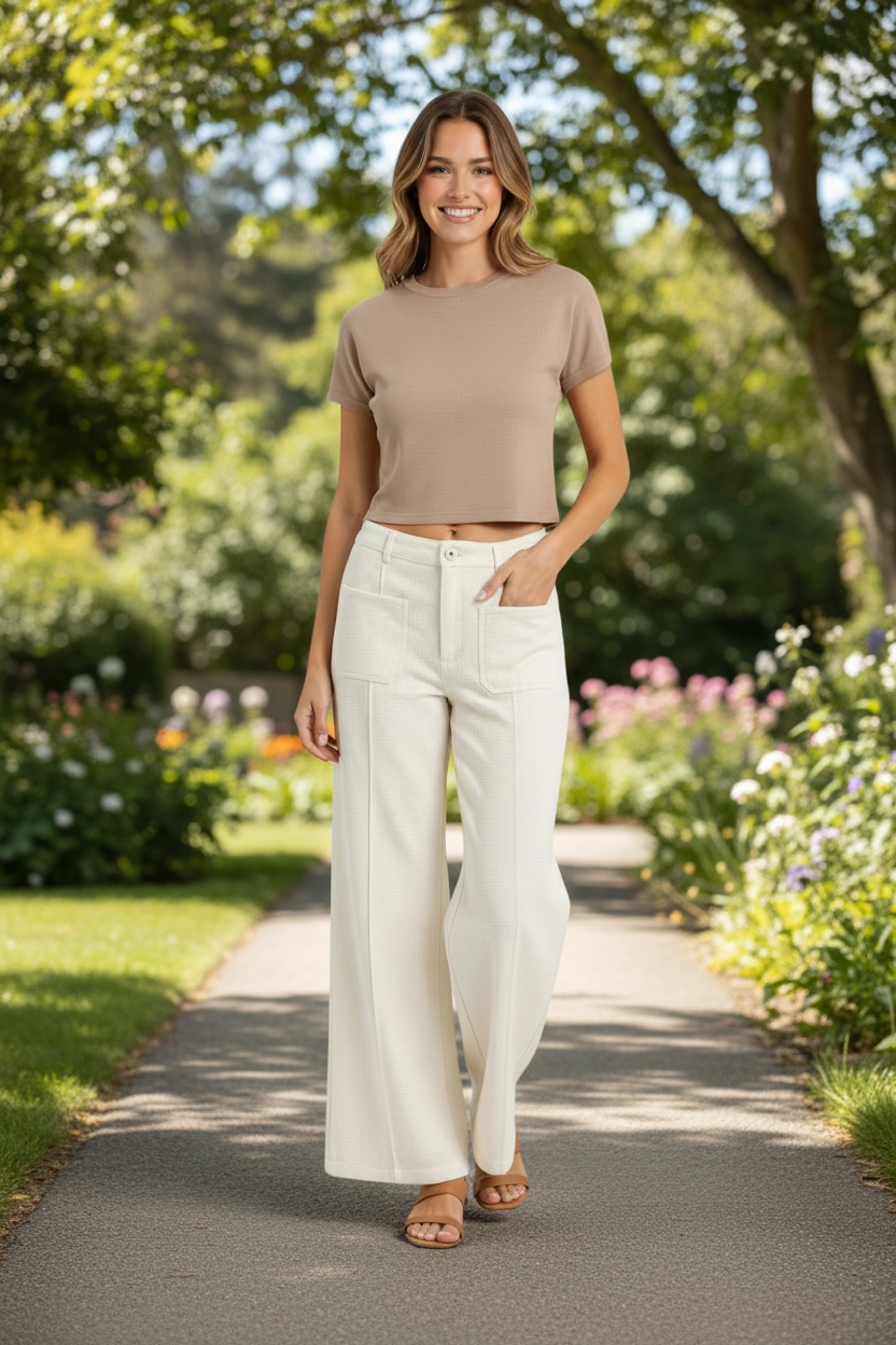 Dress Pants- Cream