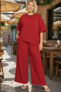Plus Size Ribbed Set