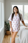 Phi Mu Pajama Shorts Set