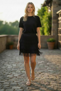 Short Fringe Skirt