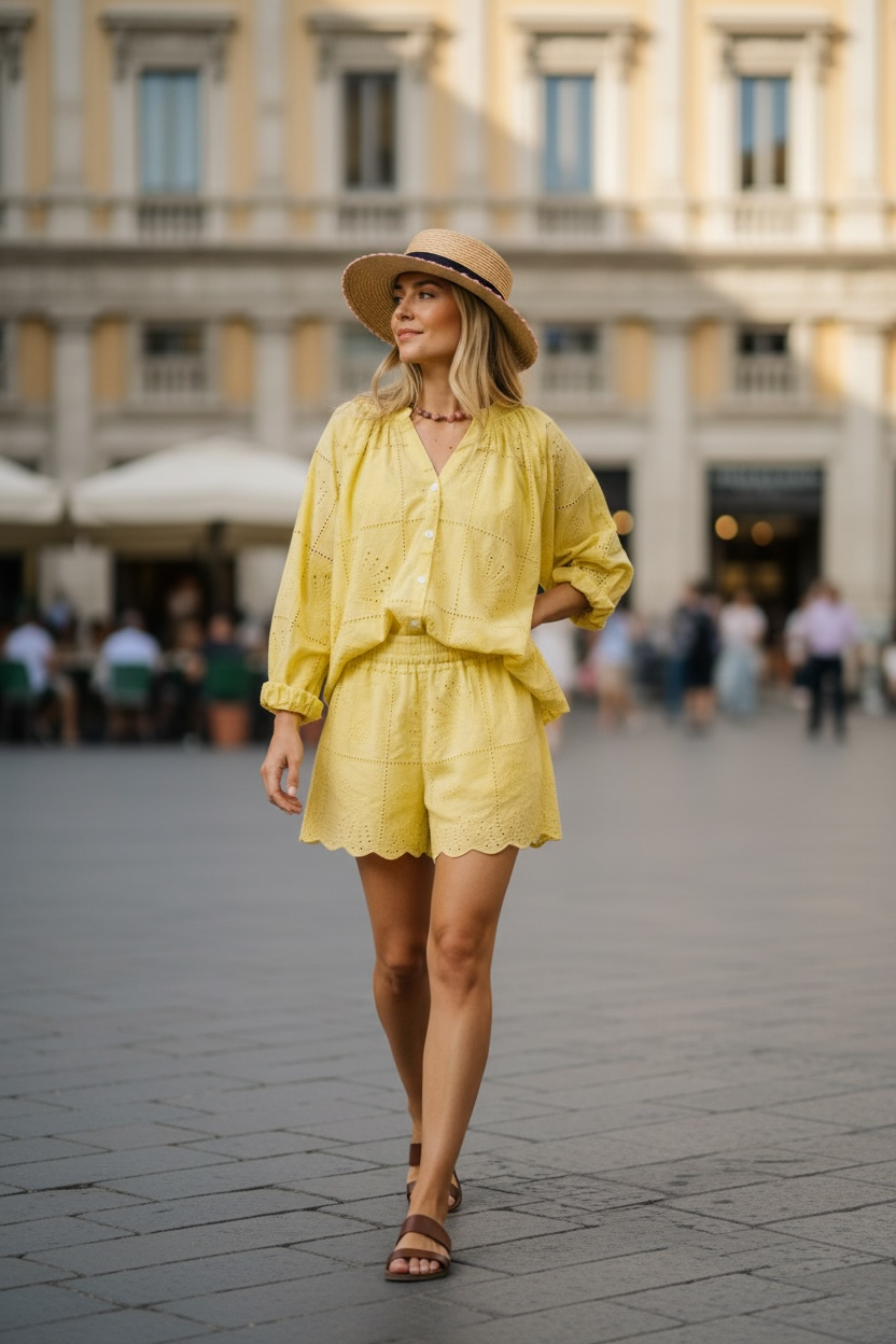 Lemonade Shell Lucia Top