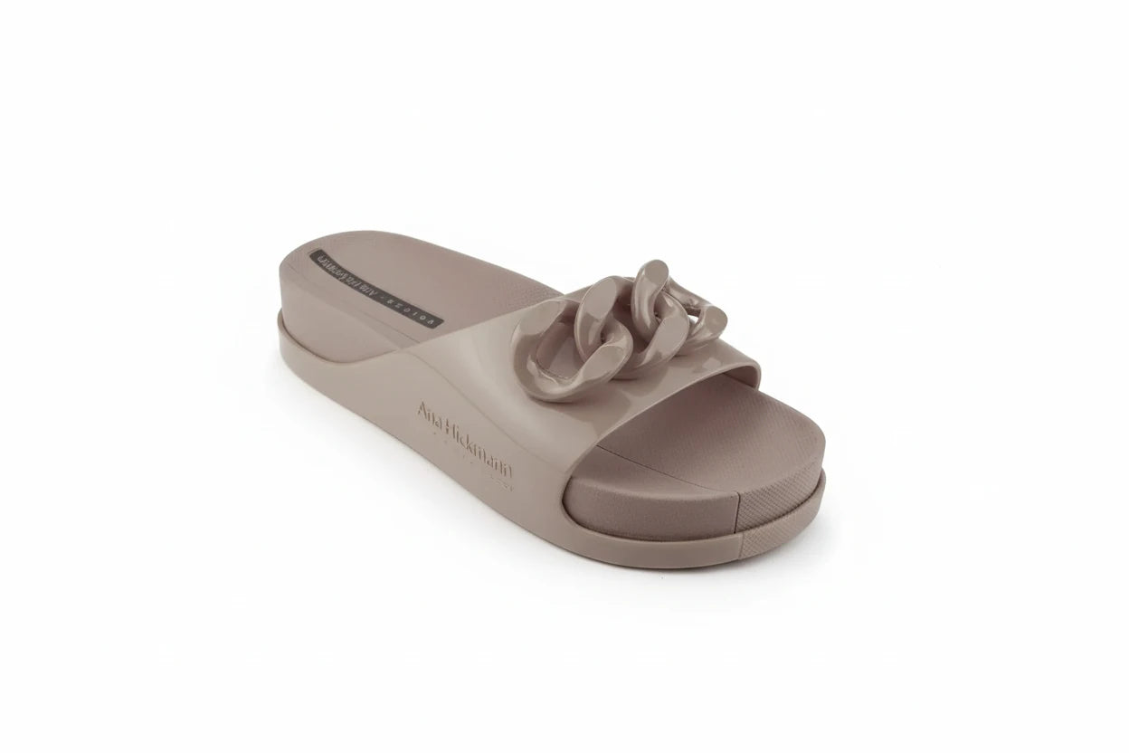 Slide Soul Corrente- Beige