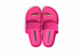 Smooth Look Minimal Sandal- Pink/Gold