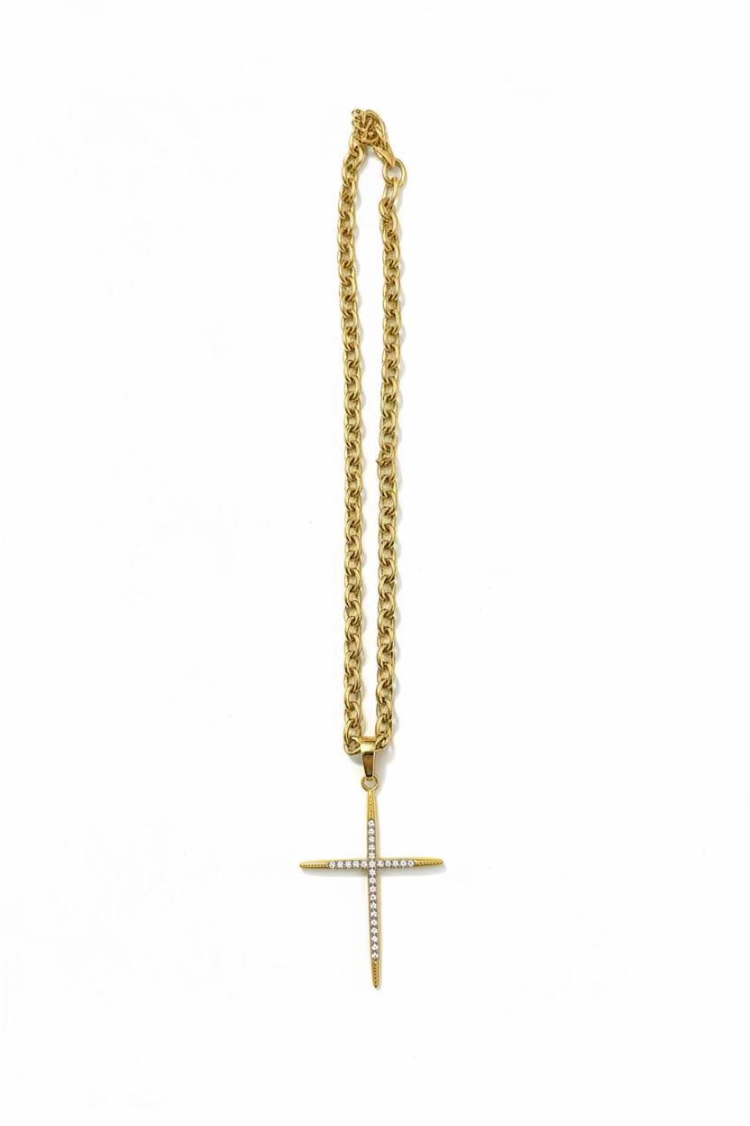 Gold Cross Necklaces