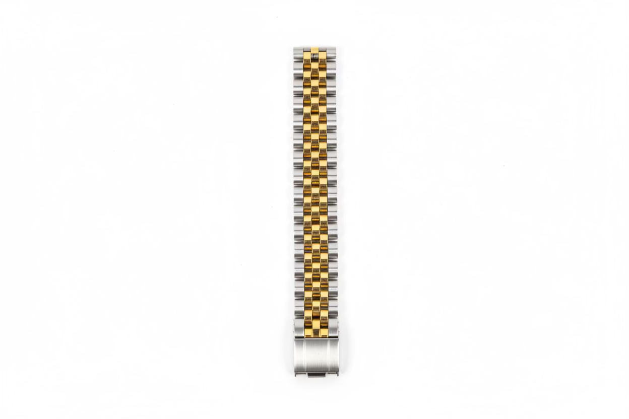 Two Toned Chained Bracelet