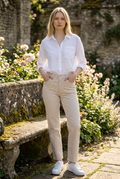 Striped Pants- Tan
