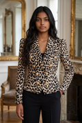 Leopard Blazer