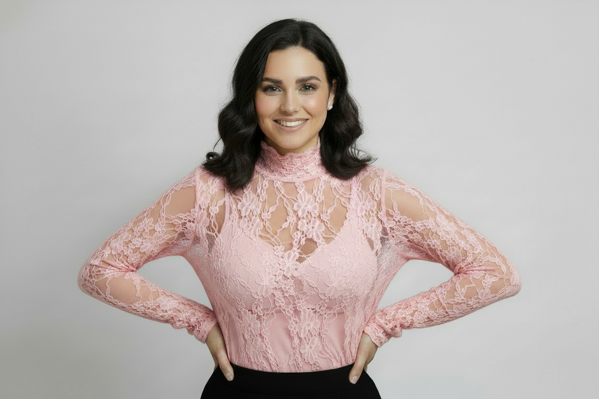 Assorted Mesh Floral Top