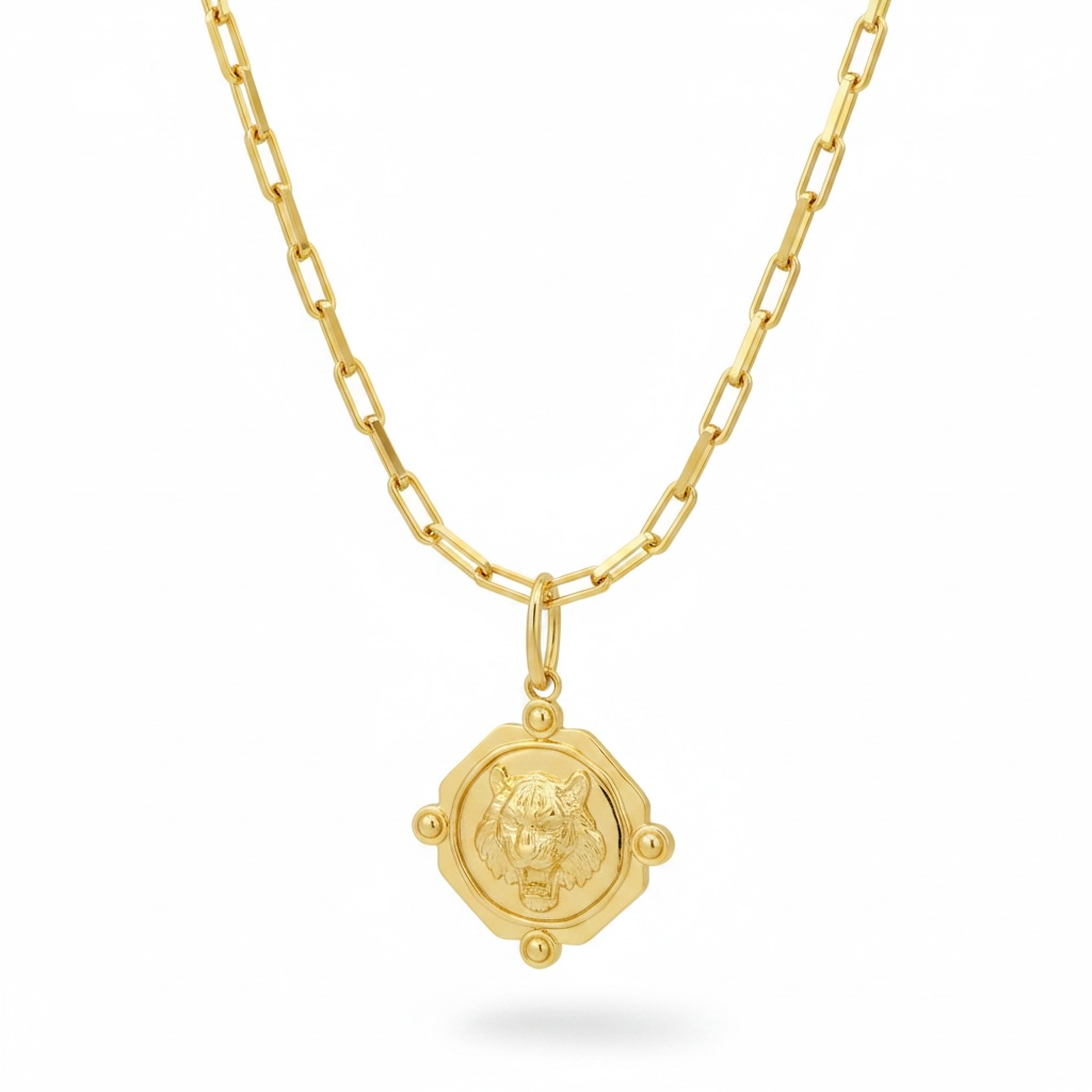 Tanner Tiger Charm