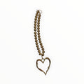 Gold Heart Pendant Necklace