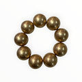 Gold 25MM Large Beaded Bracelet