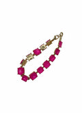 Glass 7.5" Crystal Bracelet