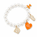 Tennessee Pearl Charm Bracelet