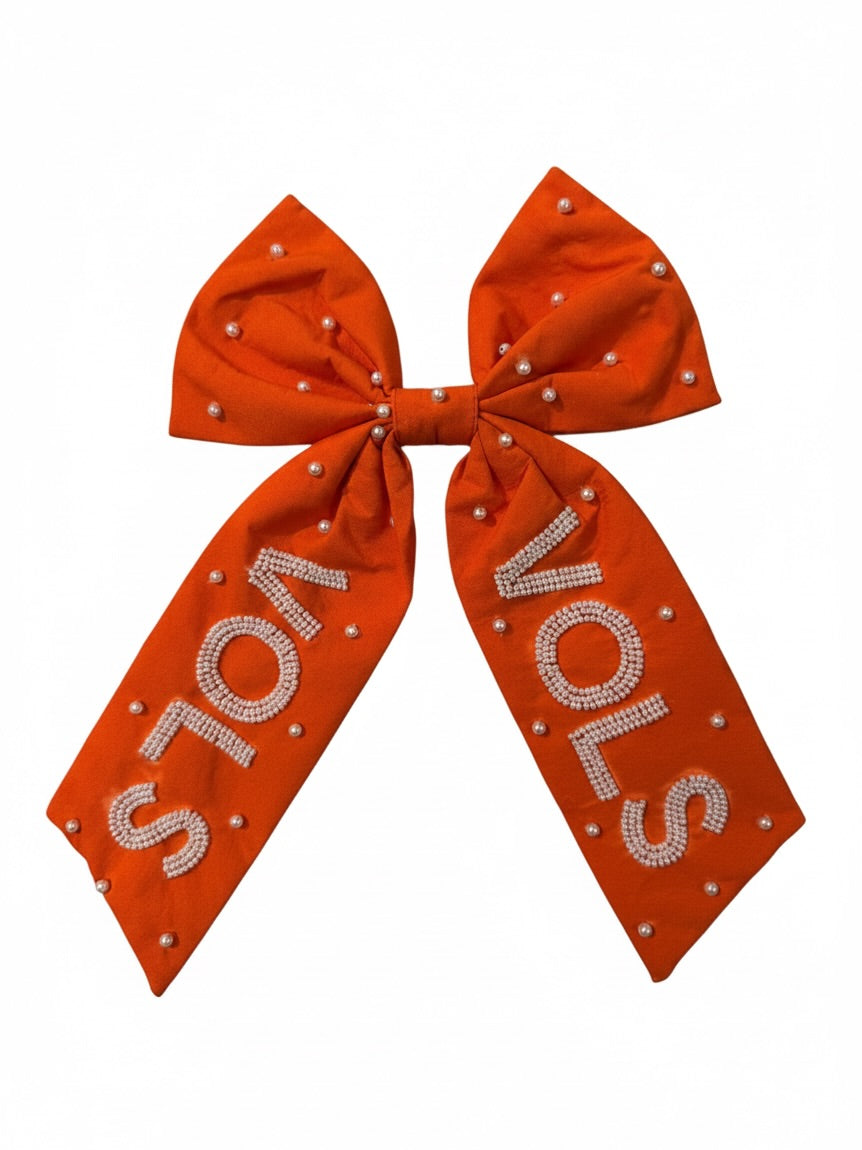 Beaded Hair Bows