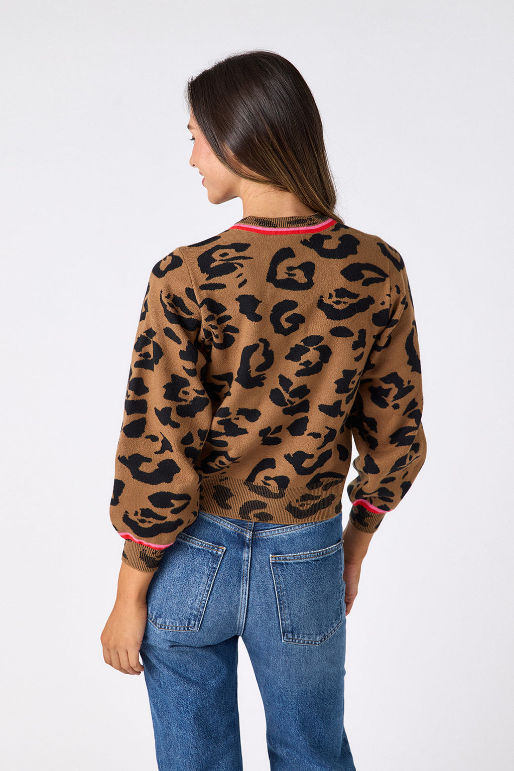 Colson Cardigan- Leopard