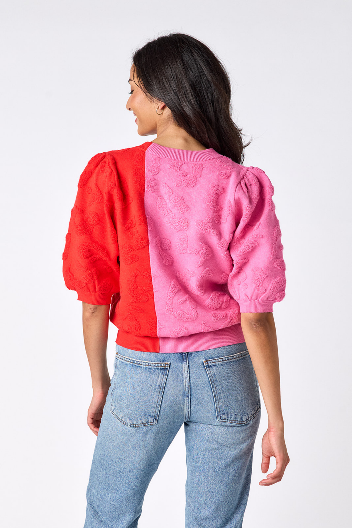 Smith Sweater- Red/Pink