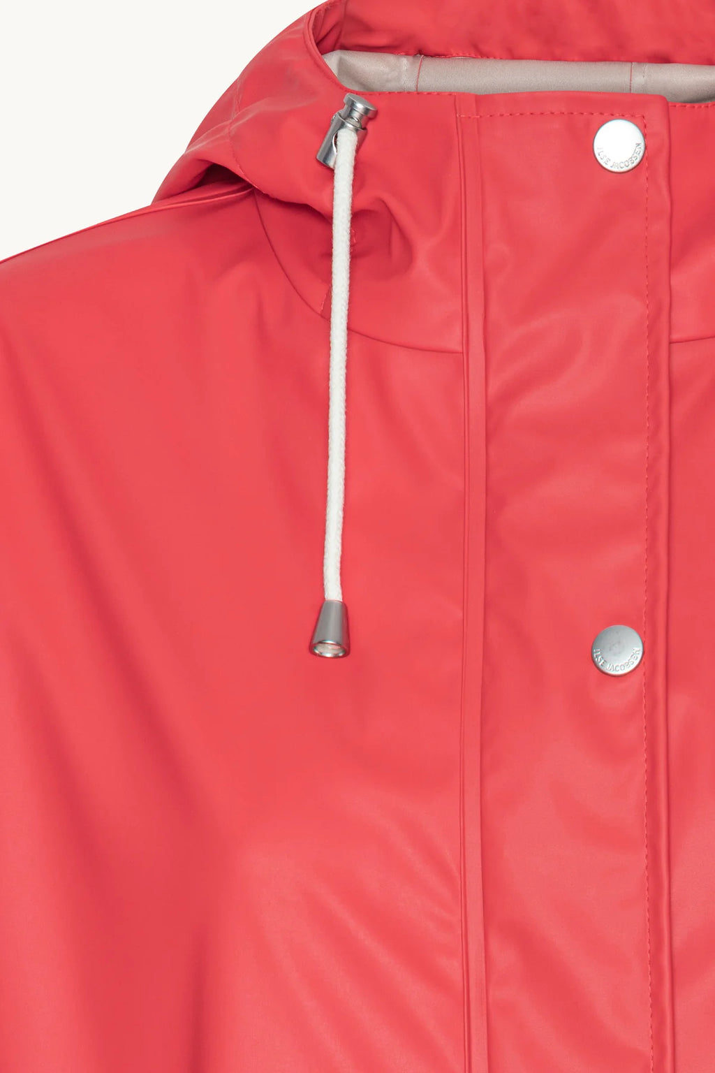 Raincoat- Deep Red