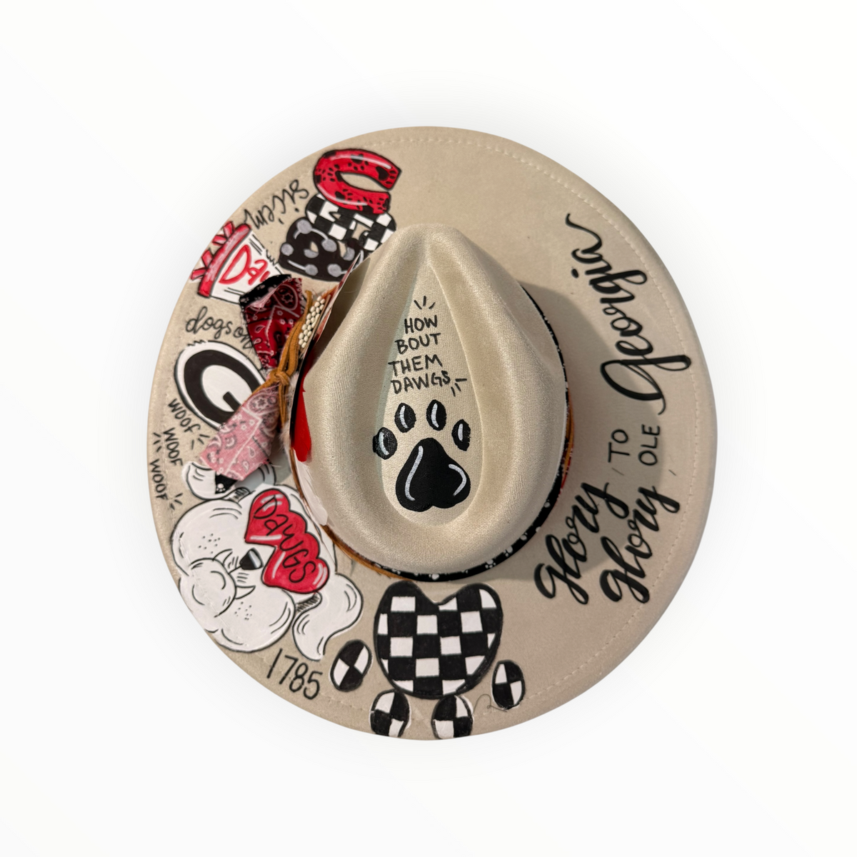 Assorted Hand Designed Cowboy Hats