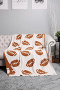Super Lux Football Throw Blanket