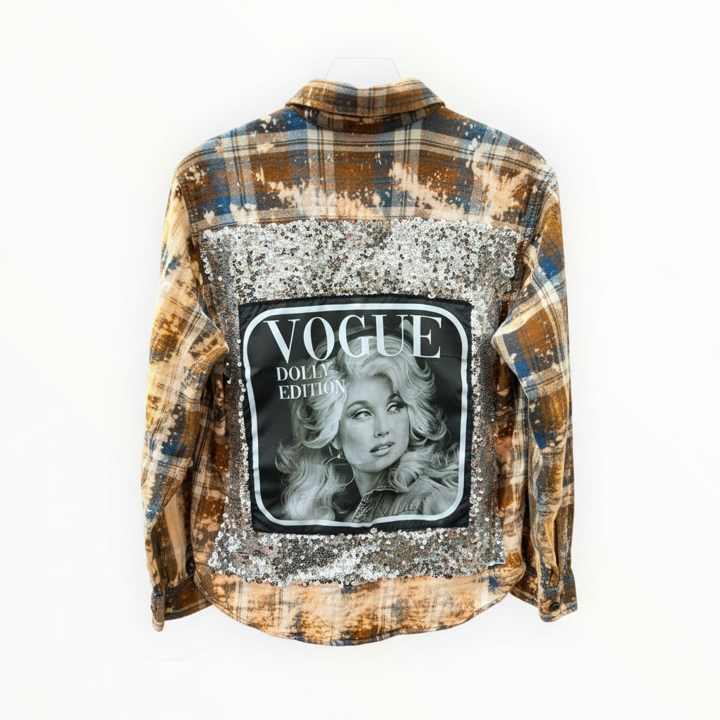 Dolly Parton Flashy Flannel
