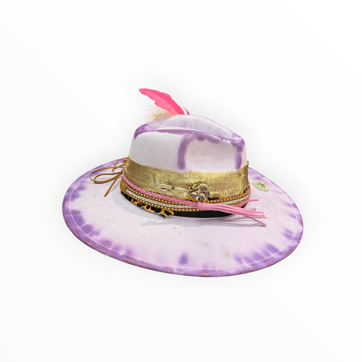Custom KJ's Closet Cowboy Hat- Purple