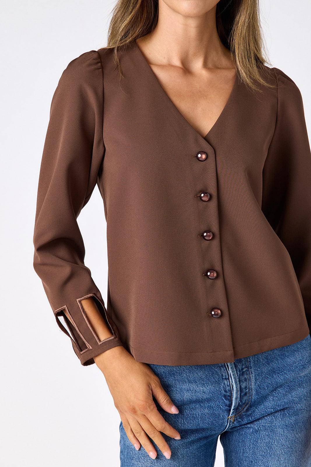 Jair Top- Brown
