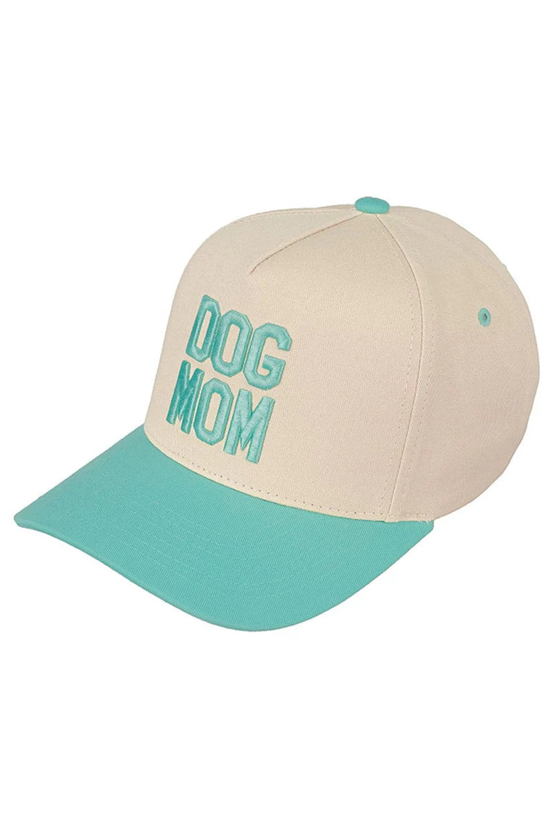 Dog Mom Puff Embroidered- Trucker Hat