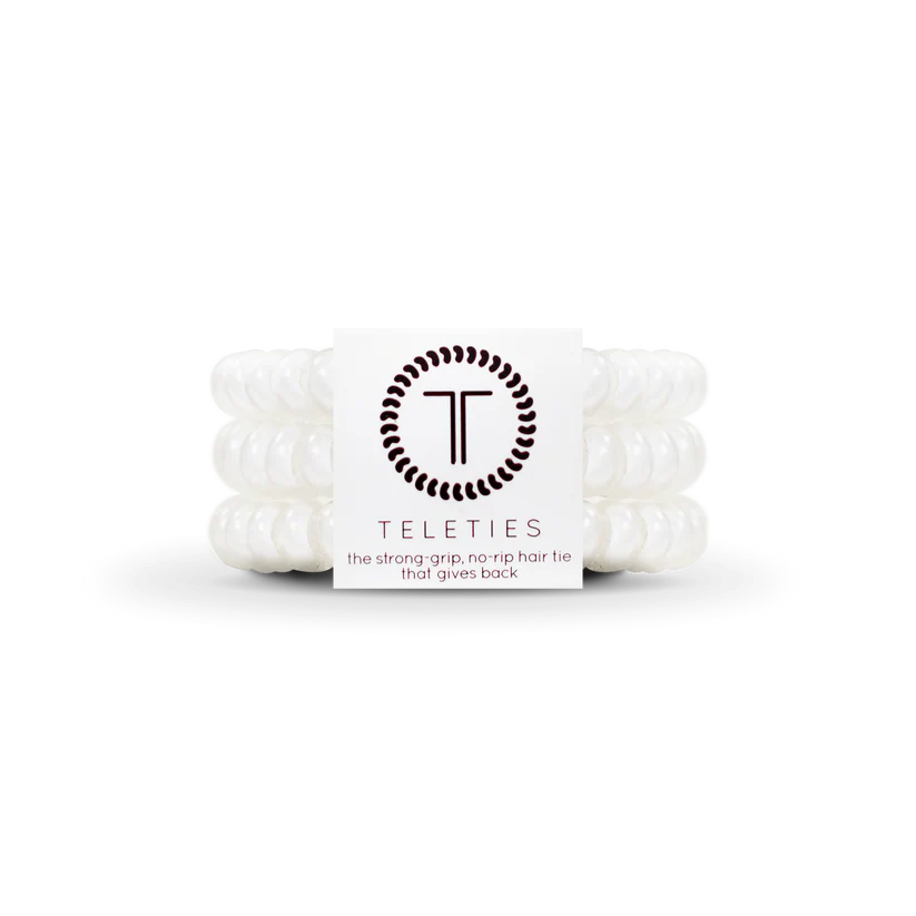 Hair Tie- Coconut White