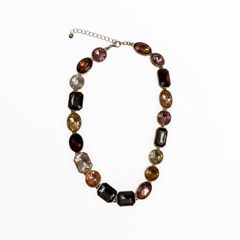 Multicolor Stone Necklace