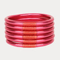 Pink All Weather Bangles (Set of 6)