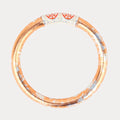 Peche & Silver All Weather Bangles
