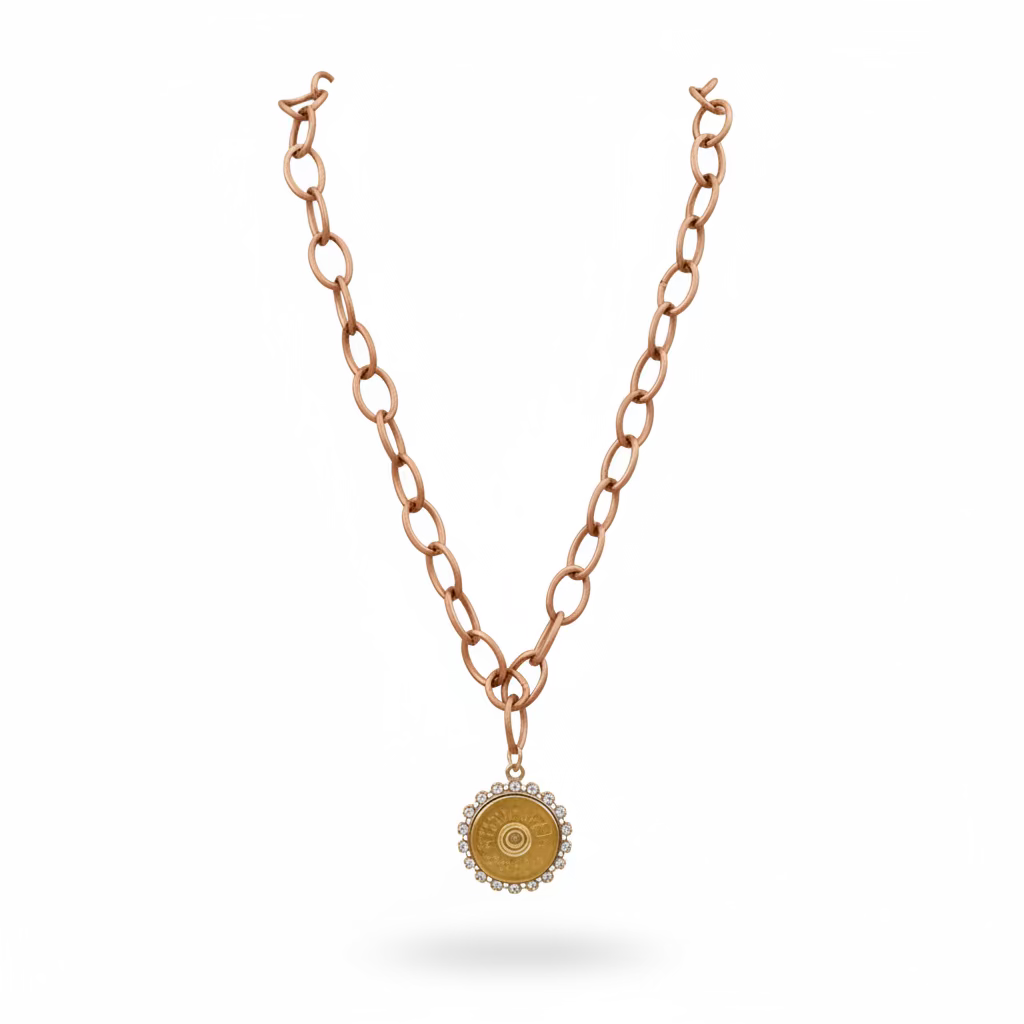 Shotgun Shell Single Necklace