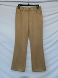 Suede Pant- Taupe