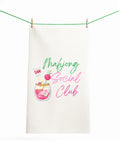 Mahjong Gift Towel Social Club Cute Hostess