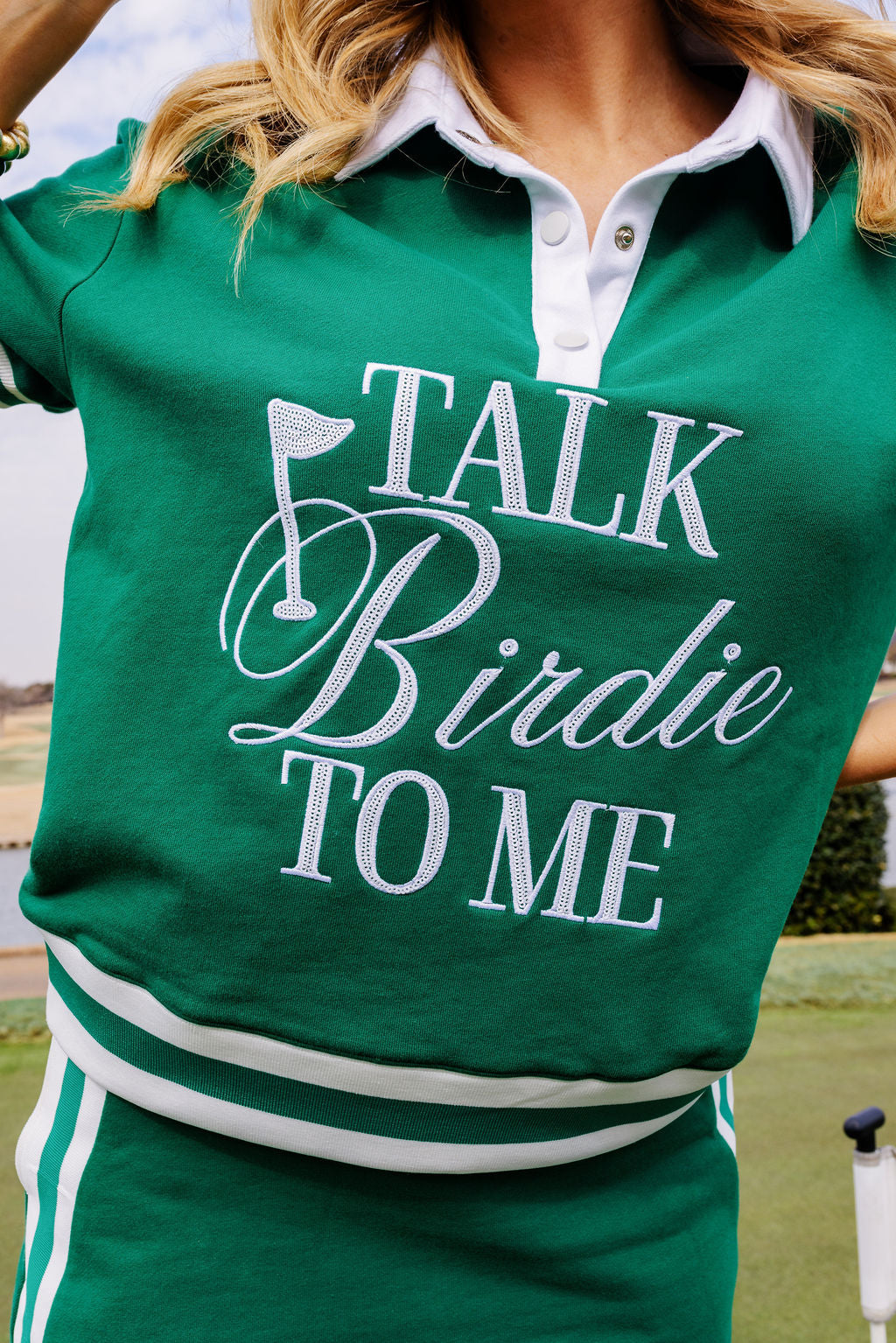 Talk Birdie To Me Short Sleeve Sweatshirt