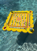 Floating Mahjong Tile Mat- Yellow