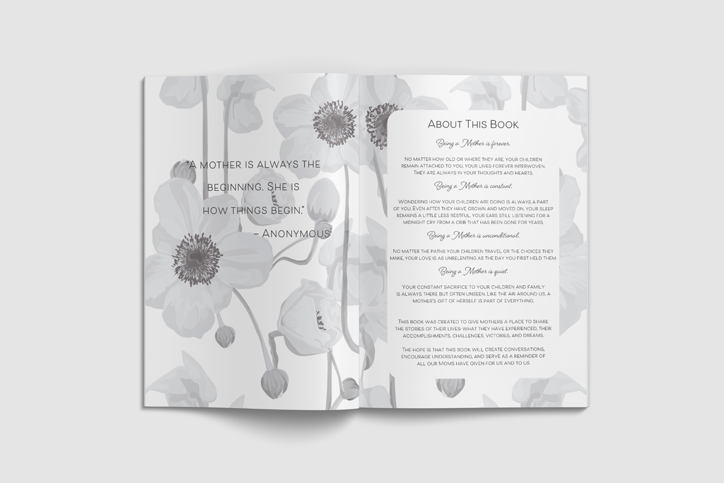 Mom, I Want to Hear Your Story; Guided Journal