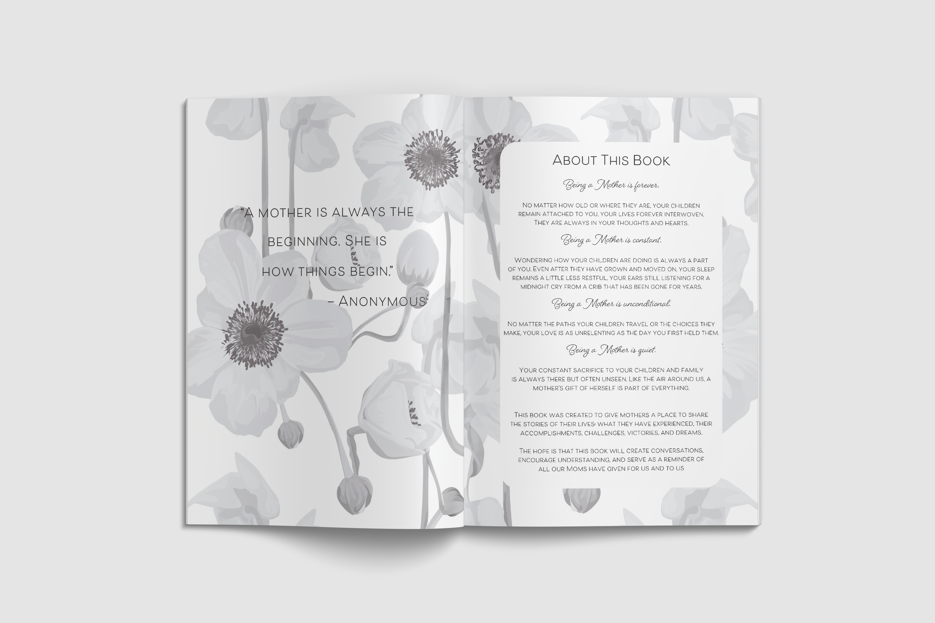 Mom, I Want to Hear Your Story; Guided Journal