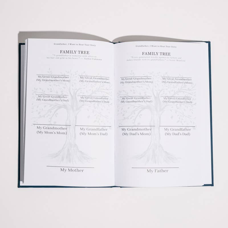 Dad, I Want to Hear Your Story; Guided Journal