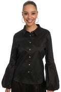 The Cereal Blouse- Black