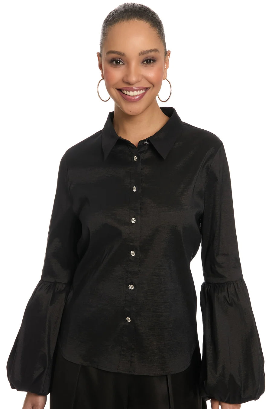 The Cereal Blouse- Black