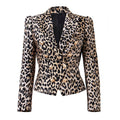 Leopard Blazer
