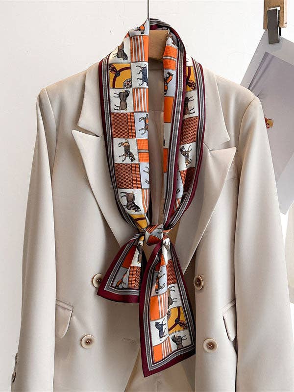Printed Scarf - Urban Vintage Style