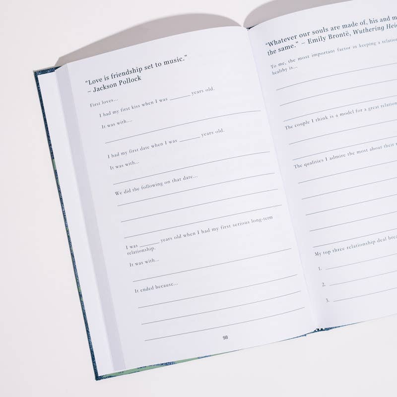 Dad, I Want to Hear Your Story; Guided Journal