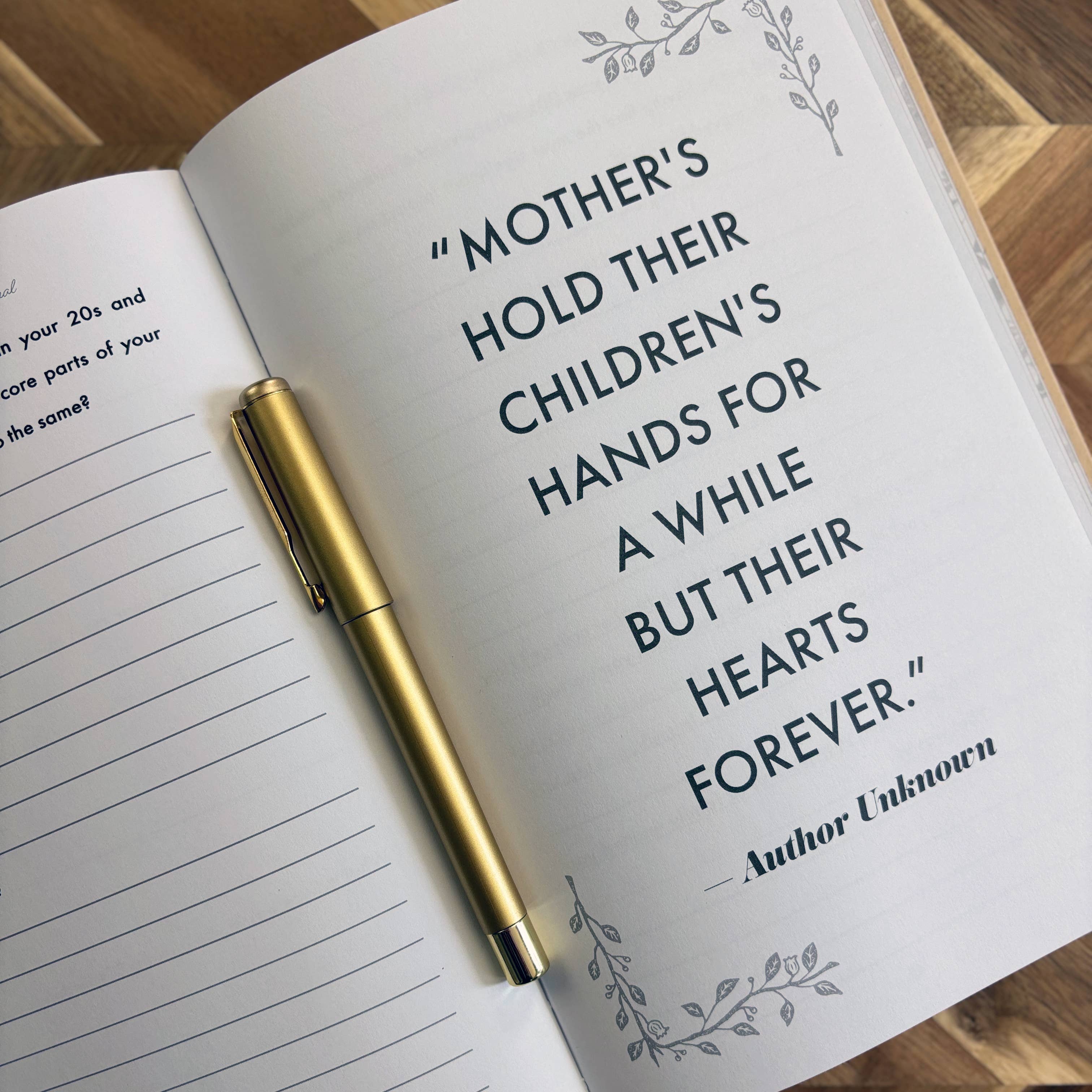 Mom, I Want to Hear Your Story; Guided Journal