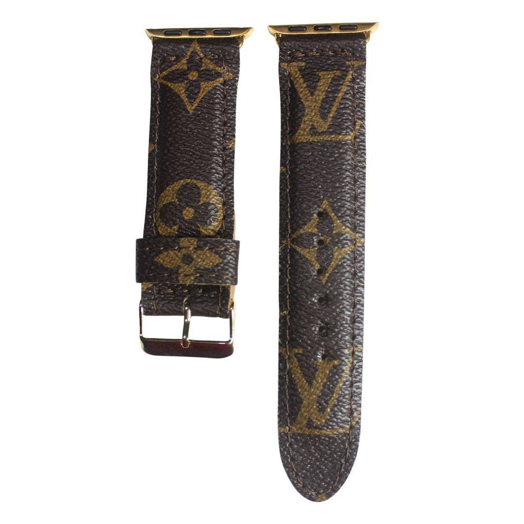 Upcycled LV Apple Watch Band