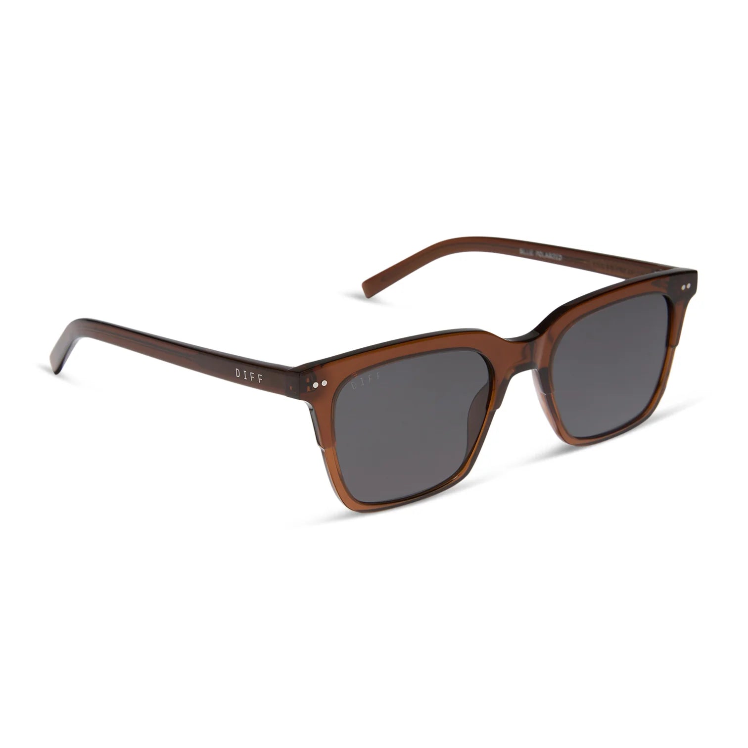 Billie Polarized Sunglasses- Whiskey + Grey