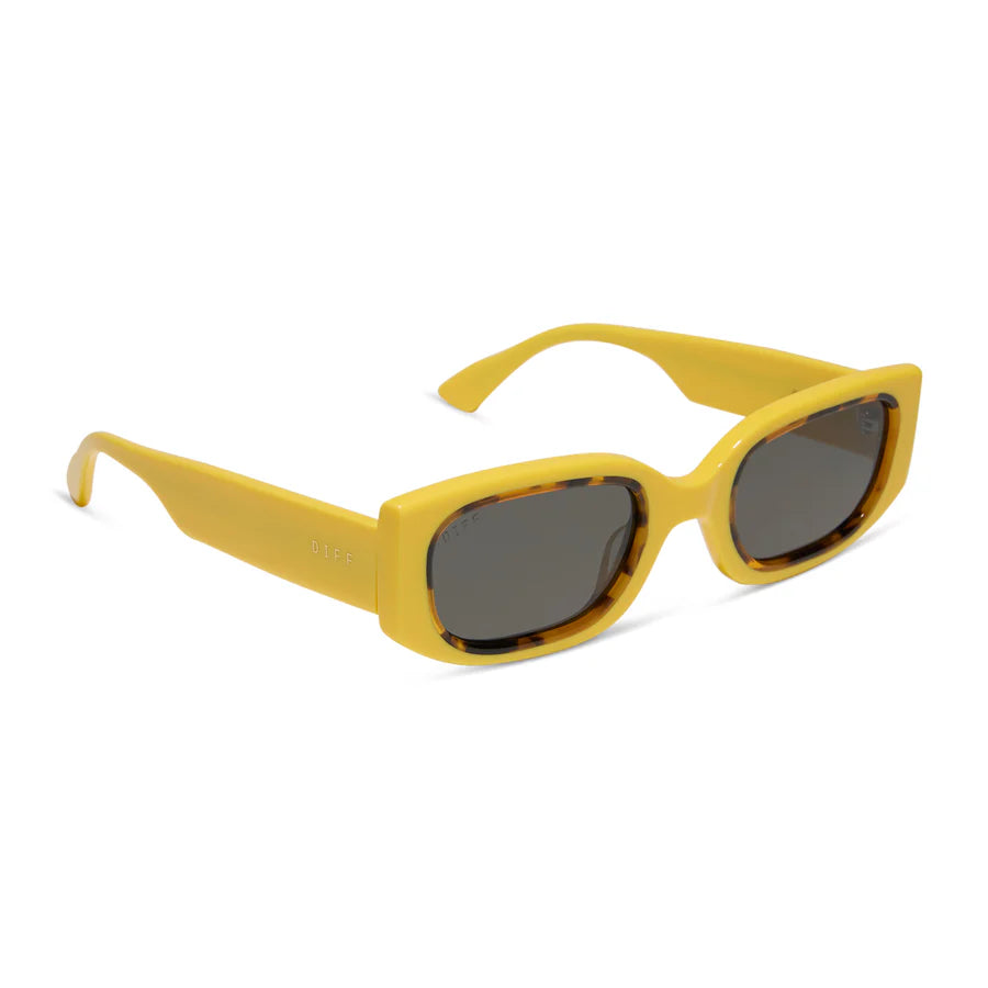 Julien 2.0 Sunglasses- Yellow + Grey
